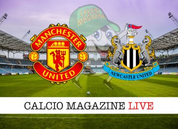 Manchester United Newcastle cronaca diretta live risultato in tempo reale