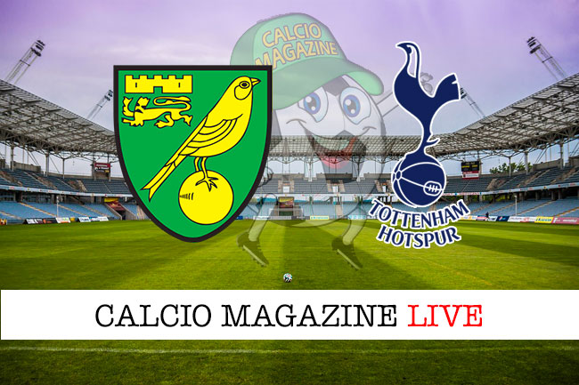 Norwich Tottenham cronaca diretta live risultato in tempo reale