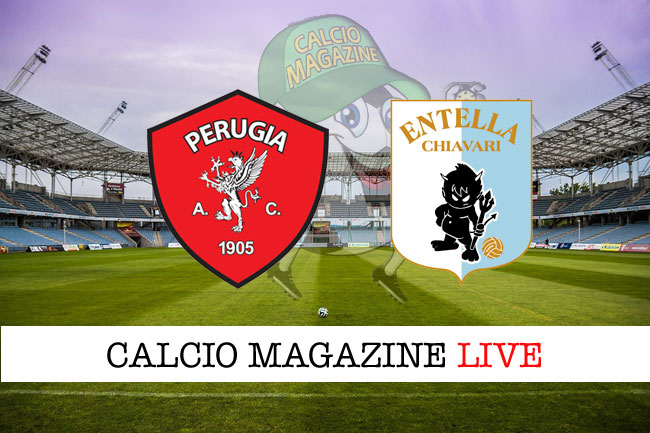 Perugia Entella cronaca diretta live risultato in tempo reale