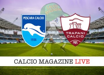Pescara Trapani cronaca diretta live risultato in tempo reale