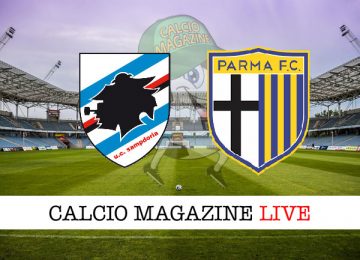 Sampdoria Parma cronaca diretta live risultato in tempo reale