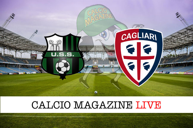 Sassuolo Cagliari cronaca diretta live risultato in tempo reale