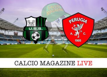 Sassuolo Perugia cronaca diretta live risultato in tempo reale