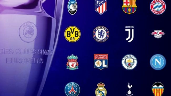 Sorteggio Champions League in diretta: gli ottavi di finale in tempo reale