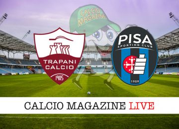 Trapani Pisa cronaca diretta live risultato in tempo reale