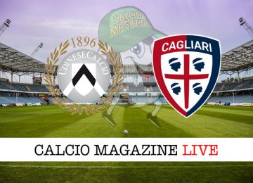 Udinese Cagliari cronaca diretta live risultato in tempo reale
