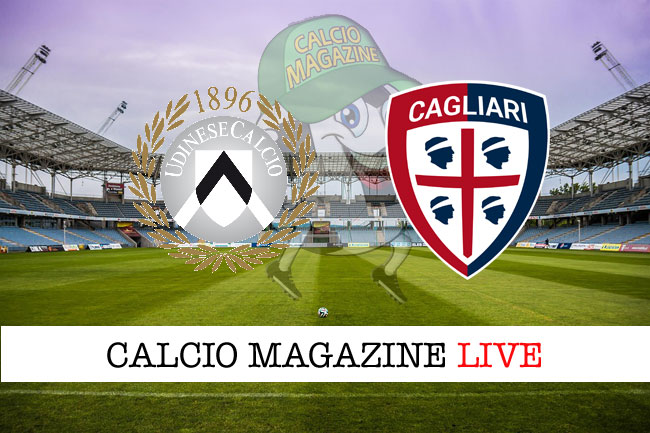 Udinese Cagliari cronaca diretta live risultato in tempo reale