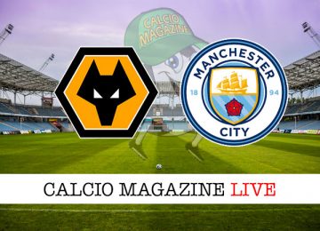 Wolverhampton Manchester-city cronaca diretta live risultato in tempo reale
