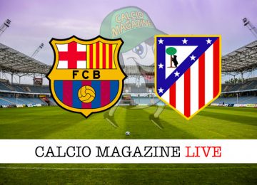 Barcellona Atletico Madrid cronaca diretta live risultato in tempo reale