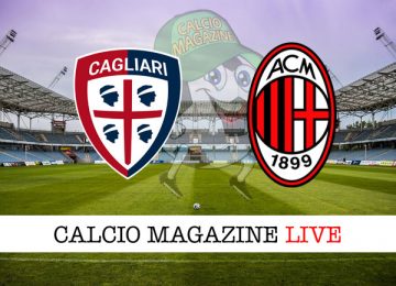 Cagliari Milan cronaca diretta live risultato in tempo reale