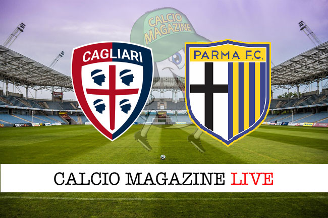 Cagliari -Parma 2-1, il tabellino