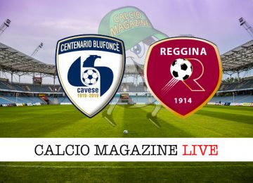 Cavese Reggina cronaca diretta live risultato in tempo reale