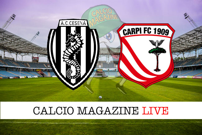 Cesena Carpi cronaca diretta live risultato in tempo reale