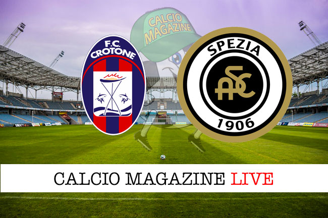 Crotone Spezia cronaca diretta live risultato in tempo reale