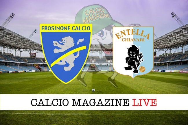 Frosinone Virtus Entella cronaca diretta live risultato in tempo reale