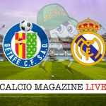 Getafe Real Madrid cronaca diretta live risultato in tempo reale