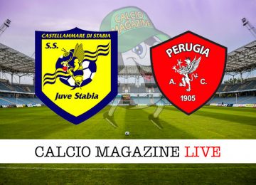 Juve Stabia Perugia cronaca diretta live risultato in tempo reale