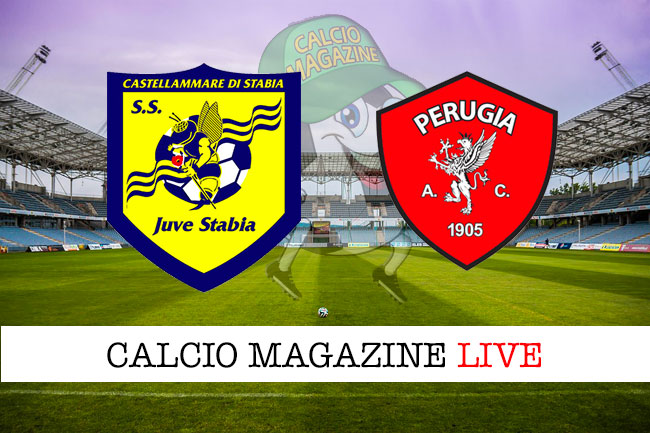 Juve Stabia Perugia cronaca diretta live risultato in tempo reale