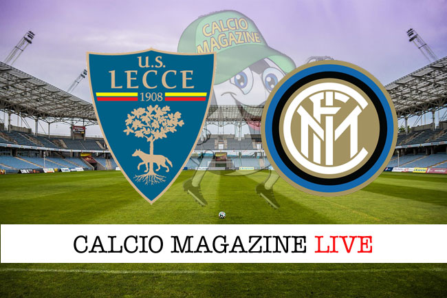 Lecce Inter cronaca diretta live risultato in tempo reale