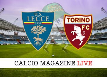 Lecce Torino cronaca diretta live risultato in tempo reale