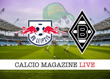 Lipsia Borussia Monchengladbach cronaca diretta live risultato in tempo reale