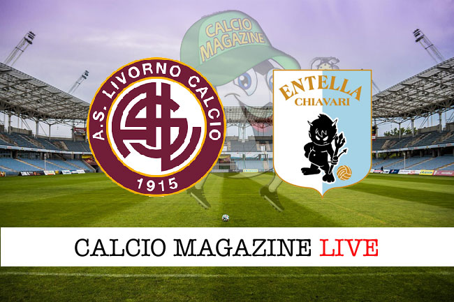 Livorno Virtus Entella cronaca diretta live risultato in tempo reale