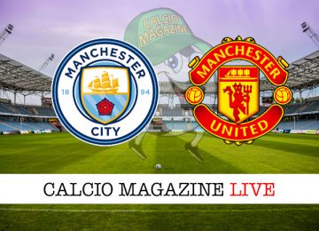 Manchester City Manchester United cronaca diretta live risultato in tempo reale