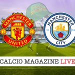 Manchester United Manchester City cronaca diretta live risultato in tempo reale