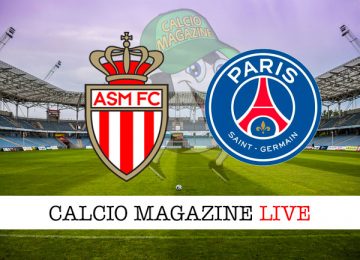 Monaco PSG cronaca diretta live risultato in tempo reale