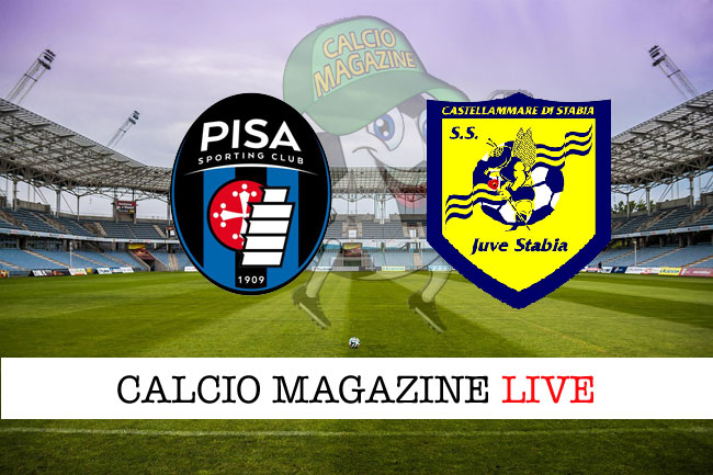 Pisa Juve Stabia cronaca diretta live risultato in tempo reale