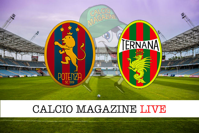 Potenza Ternana cronaca diretta live risultato in tempo reale