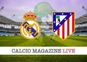 Real Madrid Atletico Madrid cronaca diretta live risultato in tempo reale