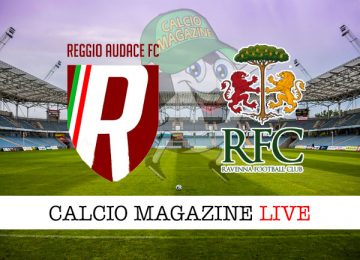 Reggio Audace Ravenna cronaca diretta live risultato in tempo reale