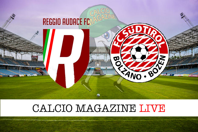 Reggio Audace Sud Tirol cronaca diretta live risultato in tempo reale