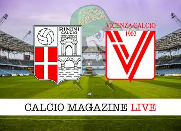 Rimini Vicenza cronaca diretta live risultato in tempo reale