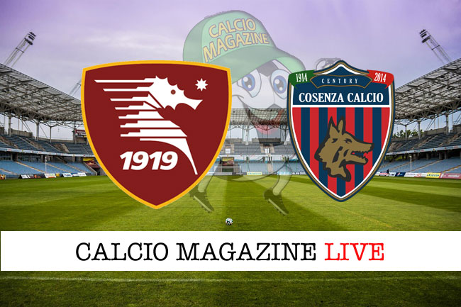 Salernitana Cosenza cronaca diretta live risultato in tempo reale