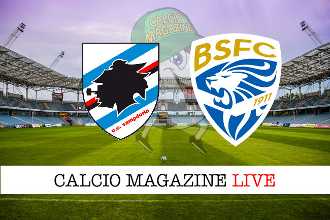 Sampdoria Brescia cronaca diretta live risultato in tempo reale