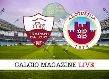 Trapani Cittadella cronaca diretta live risultato in tempo reale