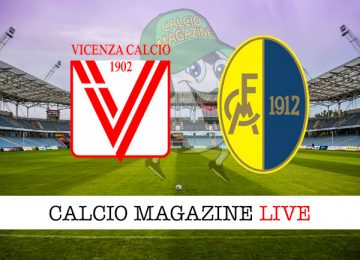 Vicenza Modena cronaca diretta live risultato in tempo reale