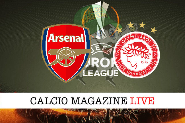 Arsenal Olimpiakos cronaca diretta live risultato in tempo reale