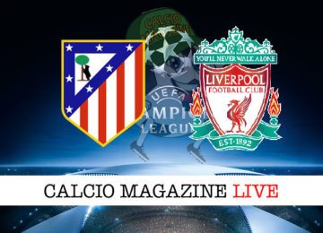 Atletico Madrid Liverpool cronaca diretta live risultato in tempo reale