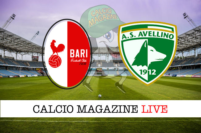 Bari Avellino cronaca diretta live risultato in tempo reale