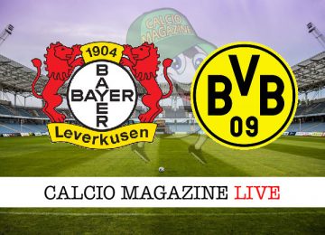 bayern leverkusen borussia dortmund cronaca diretta live risultato in tempo reale