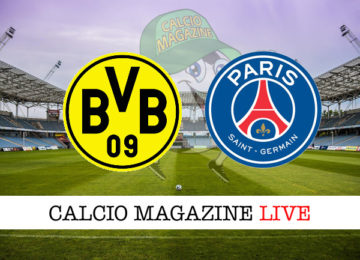 Borussia Dortmund PSG cronaca diretta live risultato in tempo reale