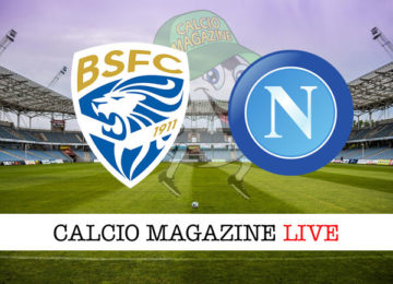 Brescia Napoli cronaca diretta live risultato in tempo reale