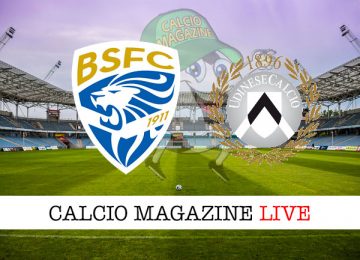 Brescia Udinese cronaca diretta live risultato in tempo reale