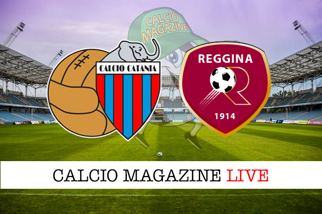 Catania Reggina cronaca diretta live risultato in tempo reale