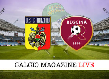 Catanzaro Reggina cronaca diretta live risultato in tempo reale