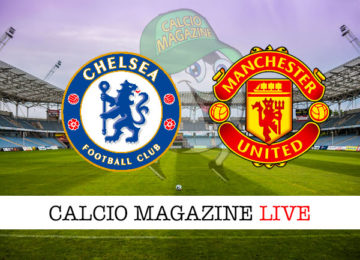Chelsea Manchester United cronaca diretta live risultato in tempo reale