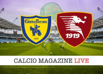 Chievo Salernitana cronaca diretta live risultato in tempo reale